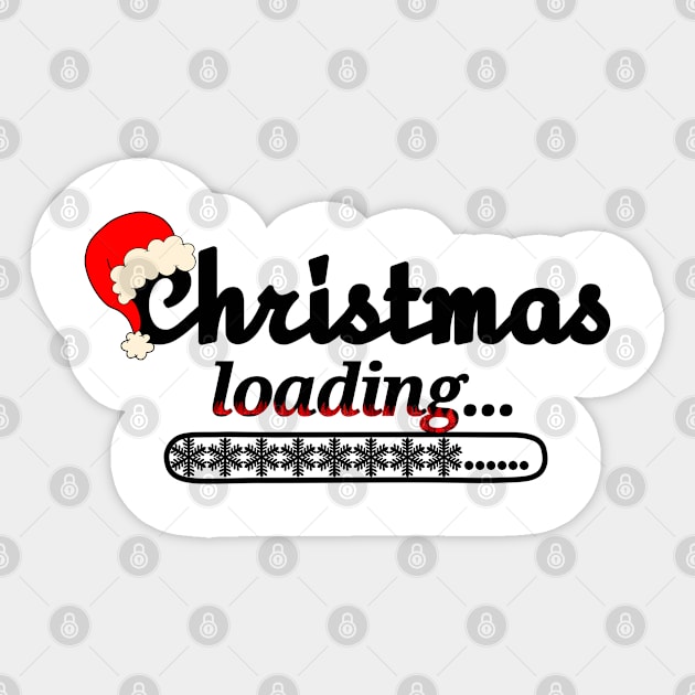 Christmas Loading Sticker by IVY Art